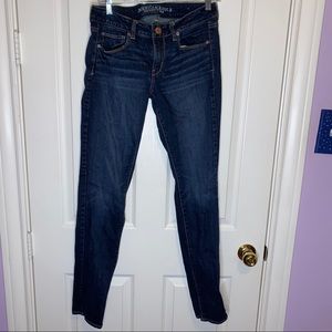 American Eagle Dark Wash Skinny Jeans